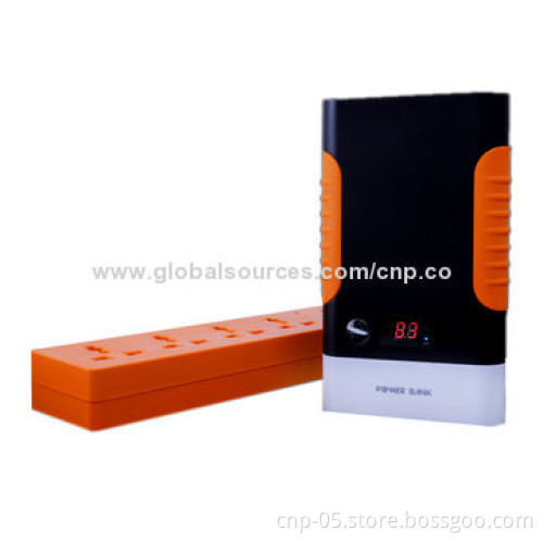 Notebook Chargers with 15,600mAh Capacity, Also Compatible with Cellphones and Tablet PCs